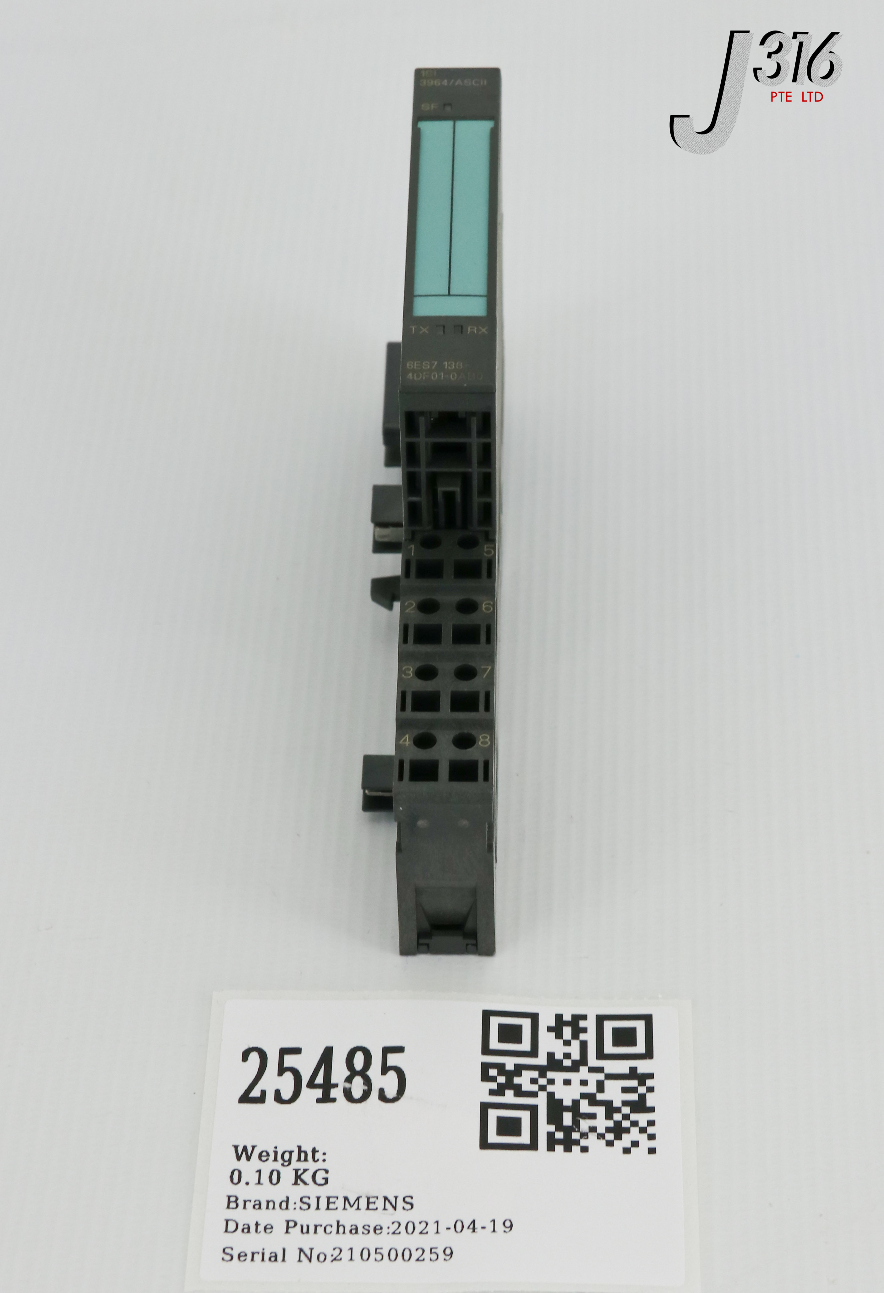 かい 25485 SIEMENS 1 SERIAL INTERFACE MODULE 6ES7 138-4DF01-0AB0 | eBay